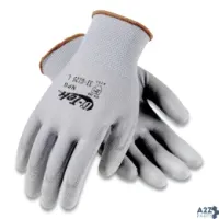 PIP 33G125L Gp Polyurethane-Coated Nylon Gloves, Large, Gray, 12 Pa