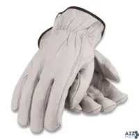 PIP 68162XL Economy Grade Top-Grain Cowhide Leather Work Gloves, X-