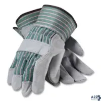PIP 83-6563/L Bronze Series Leather/Fabric Work Gloves Large (