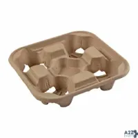Primeware CC-832-C Disposable Cardboard Four Cup Carriers For 8 Oz To 32 O