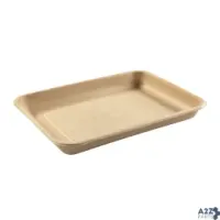 Primeware TRAY-2DP-C Disposable Molded Fiber Mini Trays, Made From Bagasse S