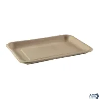 Primeware TRAY-2S Disposable Molded Fiber Mini Trays, Made From Bagasse S