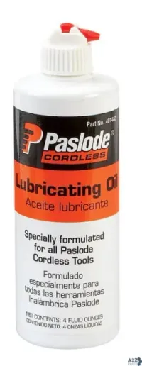 Paslode 401482 Cordless Tool Lubricating Oil 4 Oz. Bottle 1 Pc. - Tota