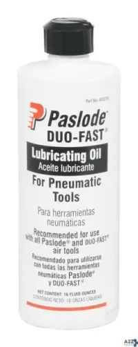 Paslode 403720 Duo-Fast Lubricating Oil 16 Oz. Bottle - Total Qty: 1
