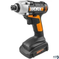 Positec USA Inc WX291L Worx 20 Volt 1/4 In. Cordless Brushed Impact Driver Kit