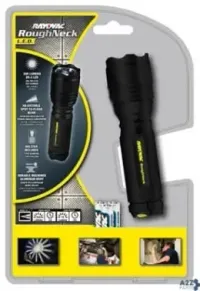 Rayovac RNT3AAA-B ROUGHNECK LED METAL FLASHLIGHT WITH HOLSTER