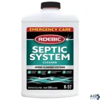 Roebic K-57-Q-4 K-57 Liquid Septic System Cleaner 32 Oz - Total Qty: 4