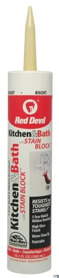 Red Devil 075022 STAIN BLOCK SEALANT BISCUIT 10.1 OZ CART