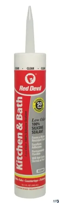 Red Devil 0887 SEALANT CLEAR 9 FL-OZ CARTRIDGE