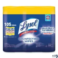 Reckitt Benckiser Professional 82159PK Lysol Brand Disinfecting Wipes 3/Pk