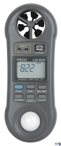 REED Instruments LM-8000 MULTI-FUNCTION ENVIRONMENTAL METER