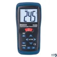 REED Instruments R2400 Digital Thermometer With Type K Beaded Wire Probe