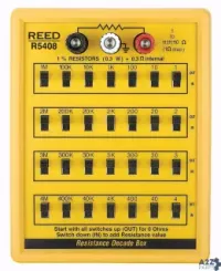 REED Instruments R5408 RESISTANCE DECADE BOX