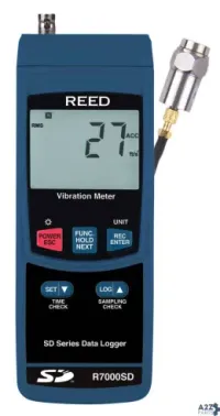 REED Instruments R7000SD DATA LOGGING VIBRATION METER