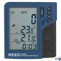 REED Instruments R9450 Carbon Monoxide Monitor With Temperature And Humidity