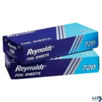 Reynolds Packaging 720 POP-UP INTERFOLDED ALUMINUM FOIL SHEETS, 12 X 10.7
