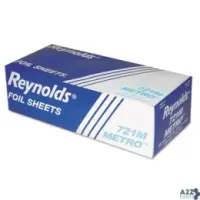 Reynolds Packaging 721M POP-UP ALUMINUM FOIL SHEETS, 12 X 10.75, SIL