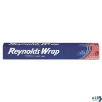 Reynolds Packaging PACF28015 STANDARD ALUMINUM FOIL ROLL, 12" X 75 FT, SILVER,