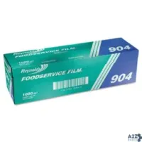 Reynolds Packaging REY 904 WRAP PVC FILM ROLL W/CUTTER BOX, 18" X