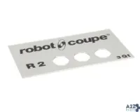 Robot Coupe 407669 Switch Plate, Front, R2N US
