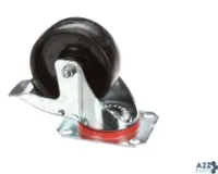 Rotisol ROU100F-1 Caster, Swivel, with Brake, Plate