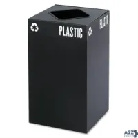 Safco Products 2981BL Public Square Recycling Receptacles 1/Ea