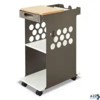 Safco Products 5209WH Mini Rolling Storage Cart 1/Ea