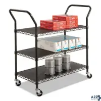 Safco Products 5338BL Wire Utility Cart 1/Ea