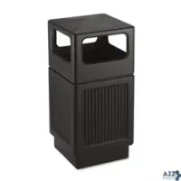 Safco Products 9476BL CANMELEON SIDE-OPEN RECEPTACLE SQUARE POLYETHYLE