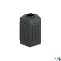 Safco Products 9486BL Canmeleon Indoor/Outdoor Pentagon Receptacle 1/Ea