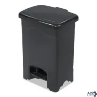 Safco Products 9710BL Plastic Step-On Receptacle 1/Ea