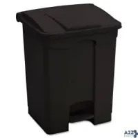 Safco Products 9922BL Large Capacity Plastic Step-On Receptacle 1/Ea