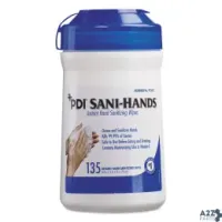 Sani Professional P13472 Pdi Sani-Hands Alc Instant Hand Sanitizing Wipes 12/Ct