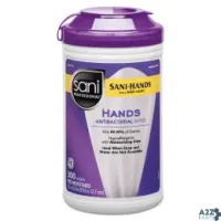 Sani Professional P44584CT Hands Antibacterial Wipes 6/Ct