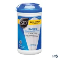 Sani Professional P92084CT Hands Instant Sanitizing Wipes 6/Ct
