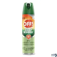 SC Johnson 315652 Off! Deep Woods Aerosol Insect Repellent 12/Ct
