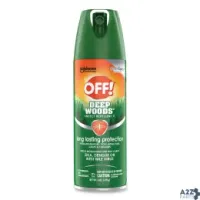 SC Johnson 333242EA Off! Deep Woods Aerosol Insect Repellent 1/Ea
