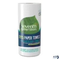 Seventh Generation 13722 100% RECYCLED PAPER TOWEL ROLLS 2-PLY 11 X 5.4 S