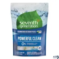 Seventh Generation SEV22818 NATURAL DISHWASHER DETERGENT CONCENTRATED PACKS