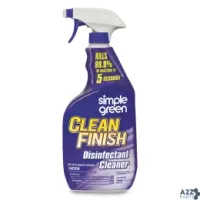 Simple Green 01032 Clean Finish Disinfectant Cleaner 12/Ct