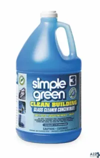 Simple Green 1210000211301 CLEAN BUILDING GLASS CLEANER CONCENTRATE, UNSCENTE