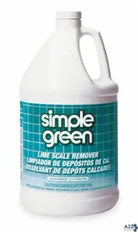 Simple Green 1710000650128 LIME SCALE REMOVER, WINTERGREEN, 1 GAL, BOTTLE, 6/