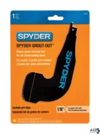 SM Products LLC 100227 Spyder Grout-Out 5 3/4 In. Carbide Grit Reciprocating S