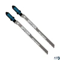SM Products LLC 300004 Spyder 4 In. Metal T-Shank Double Sided Jig Saw Blade 1