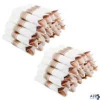 Spec101 9237 ROLLED PLASTIC CUTLERY - 60CT ROSE GOLD