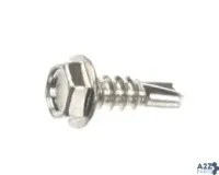 Star 2C-8833 Screw, Hex Head Washer, 8-18 x 1/2", Self Tapping, Nickel Plated