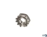 Star 2C-Z2594 Hex Nut with Star Lock Washer, 6-32, Nickel Plated