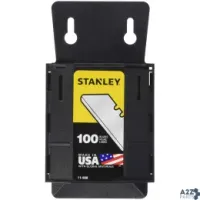 Stanley Tools 11-988 ROUNDED EDGE SAFETY UTILITY BLADES W/DISPENSER