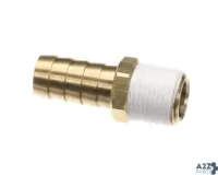 Stoelting 369833 Fitting, Barbed, Brass, 1/2 x 3/8, SO218, SO318