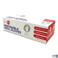 Sentry PPE PE17166 Single Use Vinyl Glove, Clear, Small, 100/Box, 10 Boxes